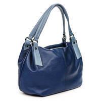 Жіноча шкіряна сумка Italian Bags Синій (6570_blue)