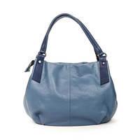 Жіноча шкіряна сумка Italian Bags Блакитної (6570_sky)
