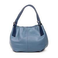 Жіноча шкіряна сумка Italian Bags Блакитної (6570_sky)