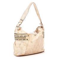 Жіноча шкіряна сумка Italian Bags Бежевий (6668_vintage_beige)