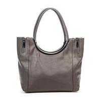 Жіноча шкіряна сумка Italian Bags Сірий (6707_gray)