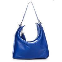 Жіноча шкіряна сумка Italian Bags Синій (6906_blue)
