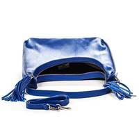 Жіноча шкіряна сумка Italian Bags Синій (6906_blue)