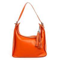 Жіноча шкіряна сумка Italian Bags Помаранчевий (6906_orange)