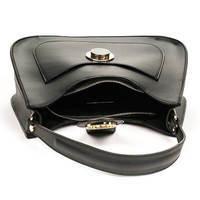 Жіноча шкіряна сумка Italian Bags Чорний (6908_black)