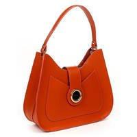 Жіноча шкіряна сумка Italian Bags Помаранчевий (6908_orange)