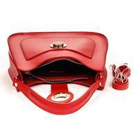 Жіноча шкіряна сумка Italian Bags Червоний (6908_red)