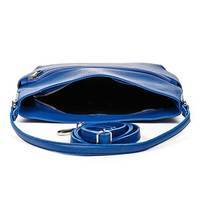 Жіноча шкіряна сумка Italian Bags Синій (6947_blue)