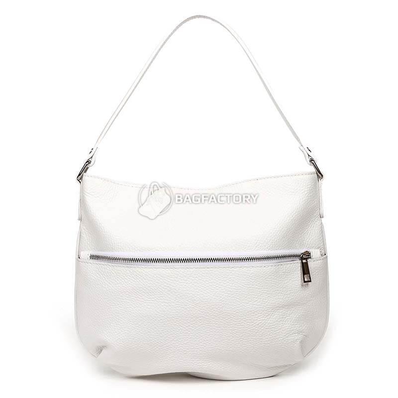 Жіноча шкіряна сумка Italian Bags Білий (6947_white)