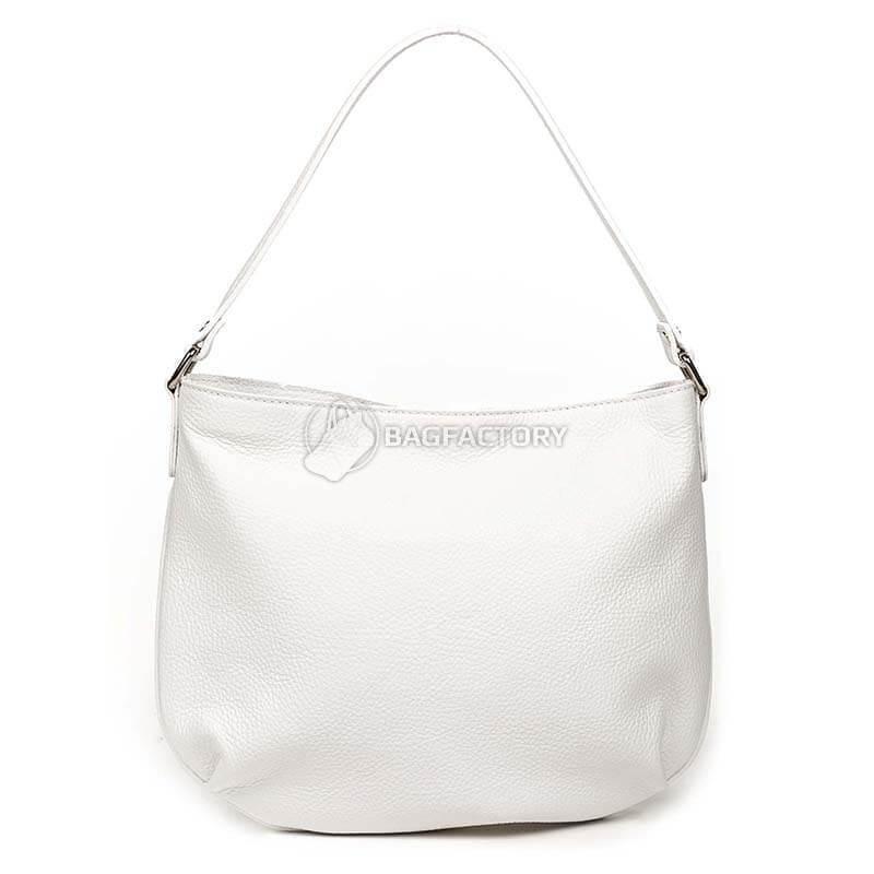 Жіноча шкіряна сумка Italian Bags Білий (6947_white)