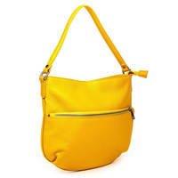 Жіноча шкіряна сумка Italian Bags Жовтий (6947_yellow)