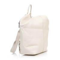 Міський шкіряний рюкзак Italian Bags Бежевий (6893_beige)