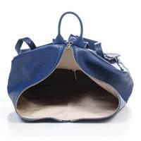 Міський шкіряний рюкзак Italian Bags Синій (6893_blue)