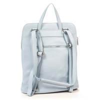Міський шкіряний рюкзак Italian Bags Блакитний (6914_sky)
