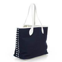 Жіноча шкіряна сумка Italian Bags Синій (8076_blue)