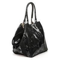 Жіноча шкіряна сумка Italian Bags Чорний (8501_black)