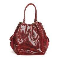 Жіноча шкіряна сумка Italian Bags Бордовий (8501_bordo)