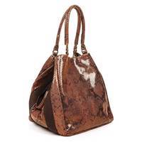 Жіноча шкіряна сумка Italian Bags Коньячний (8501_cuoio)