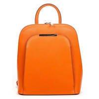 Міський шкіряний рюкзак Italian Bags Помаранчевий (8502_orange)