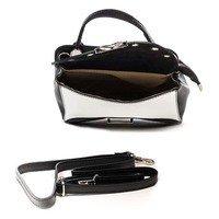 Жіноча шкіряна сумка-клатч Italian Bags Чорний (8508_black)