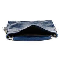 Жіноча шкіряна сумка Italian Bags Синій (8509_blue)