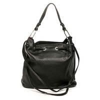 Жіноча шкіряна сумка Italian Bags Чорний (8510_black)