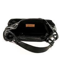 Жіноча шкіряна сумка Italian Bags Чорний (8510_black)