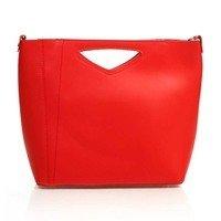 Жіноча шкіряна сумка Italian Bags Червоний (8611_red)