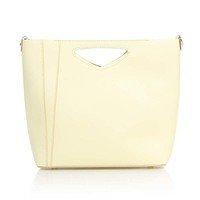 Жіноча шкіряна сумка Italian Bags Жовтий (8611_yellow)