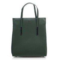 Жіноча шкіряна сумка Italian Bags Зелений (8876_green)