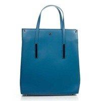 Жіноча шкіряна сумка Italian Bags Синій (8876_petrolio)