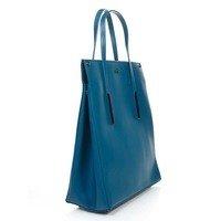 Жіноча шкіряна сумка Italian Bags Синій (8876_petrolio)