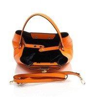 Жіноча шкіряна сумка Italian Bags Помаранчевий (8966_orange)