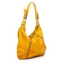 Жіноча шкіряна сумка Italian Bags Жовтий (9345_vintage_yellow)