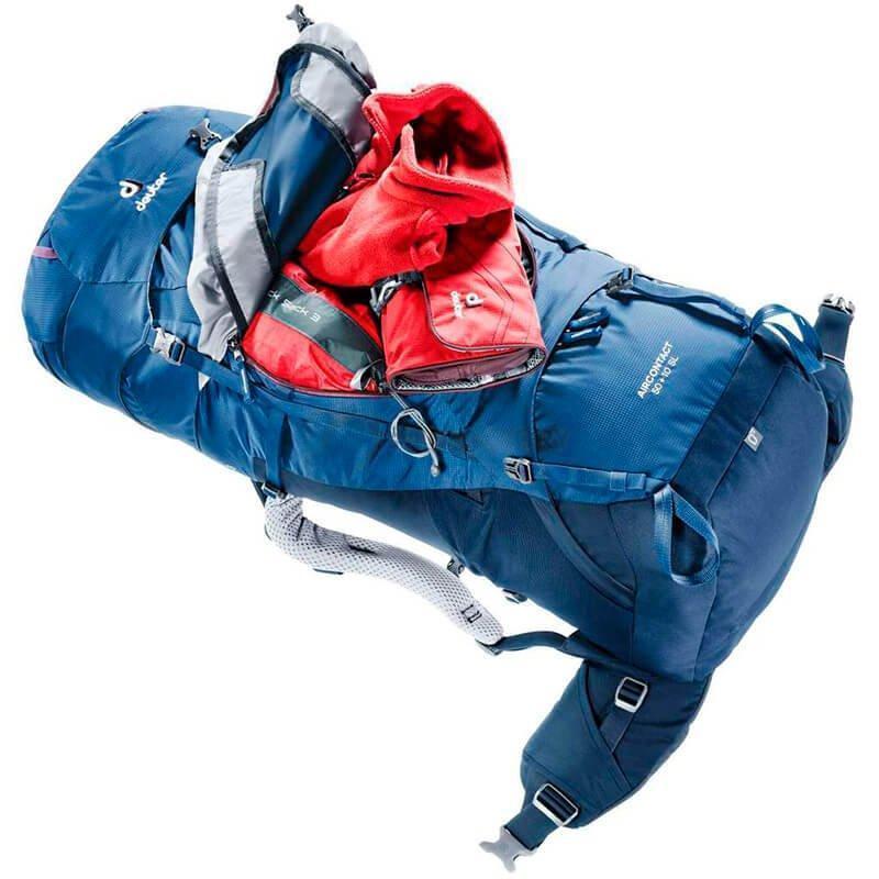 Туристичний рюкзак Deuter Aircontact 40 + 10 SL Steel - midnight (33200193399)