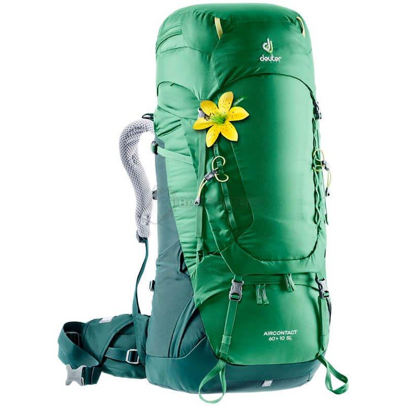 Туристичний рюкзак Deuter Aircontact 60 + 10 SL Leaf - forest (33204192238)