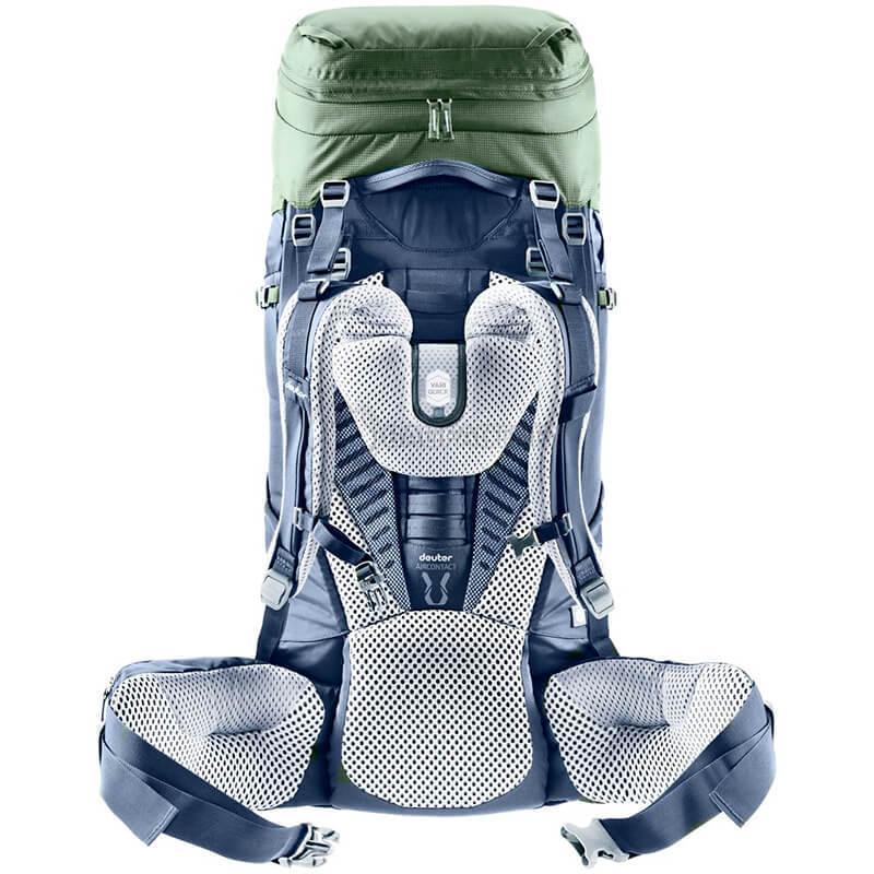 Туристичний рюкзак Deuter Aircontact 65 + 10 Khaki - navy (33205192325)