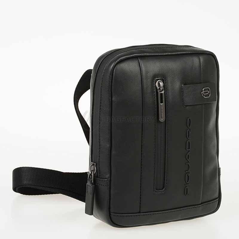 Чоловіча шкіряна сумка Piquadro URBAN Black з відділ. для iPad mini (CA3084UB00_N)