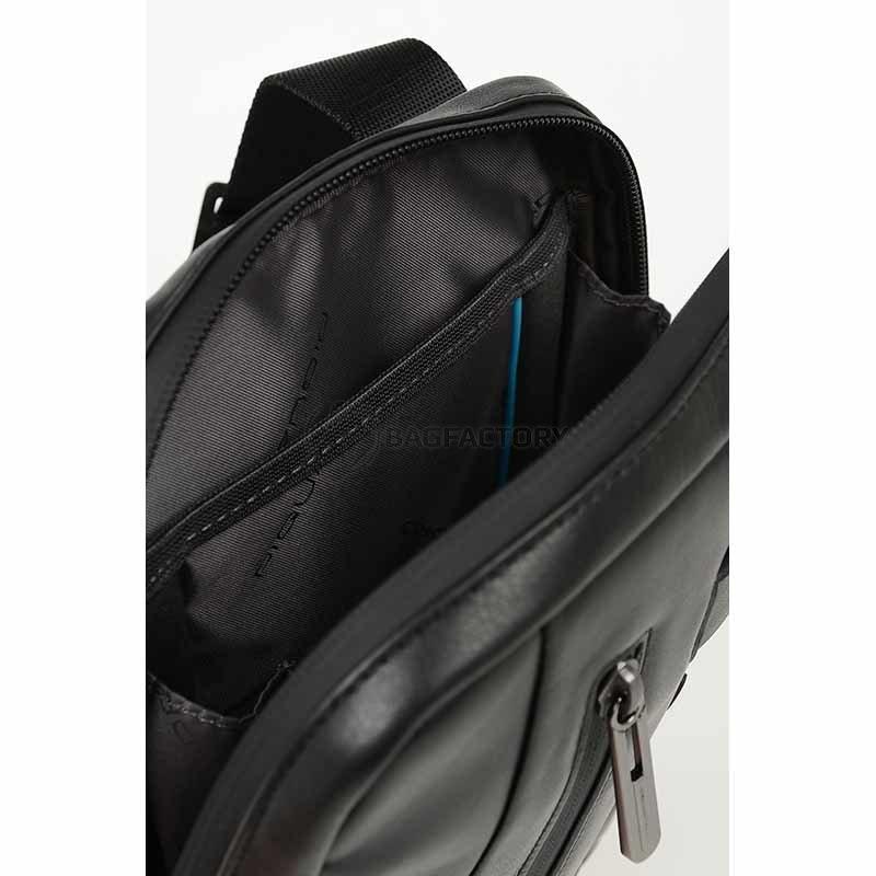 Чоловіча шкіряна сумка Piquadro URBAN Black з відділ. для iPad mini (CA3084UB00_N)