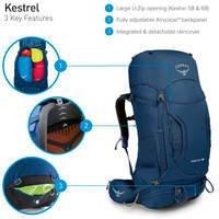 Туристичний рюкзак Osprey Kestrel 68 Loch Blue M/L (009.1853)