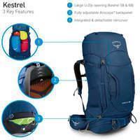 Туристичний рюкзак Osprey Kestrel 68 Picholine Green M/L (009.1849)