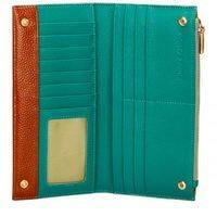 Гаманець жіночий шкіряний Smith & Canova Althorp Blue - Tan (26801 BLUE - TAN)