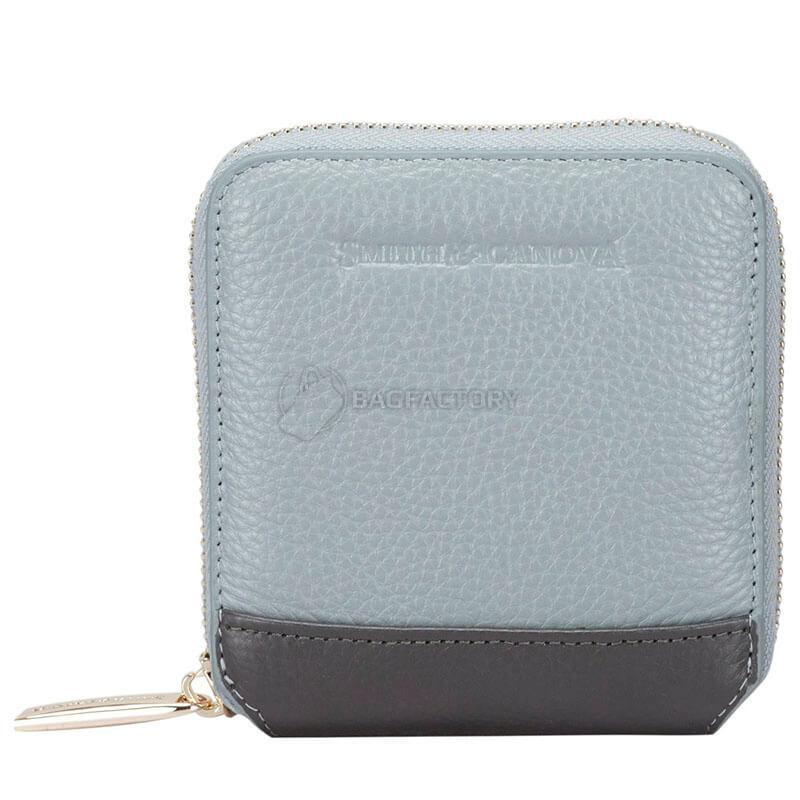 Гаманець жіночий шкіряний Smith & Canova Althorp Grey - Dark Grey (26803 GREY - DKGREY)