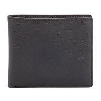 Гаманець чоловічий шкіряний Smith & Canova Devere Black - Red (26826 BLK - RED)