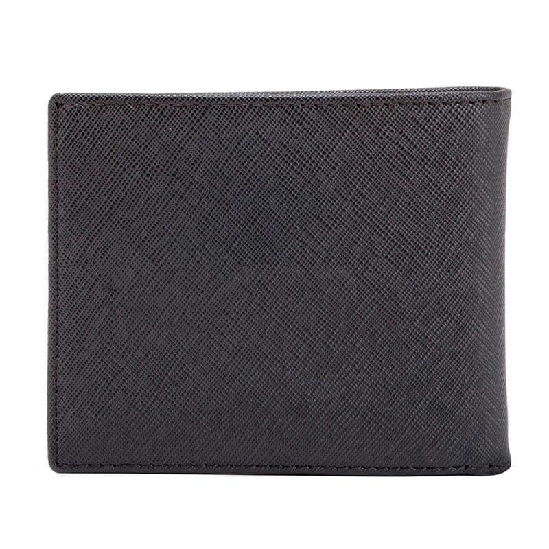 Гаманець чоловічий шкіряний Smith & Canova Devere Black - Red (26826 BLK - RED)