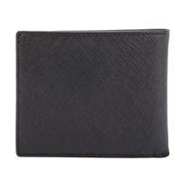 Гаманець чоловічий шкіряний Smith & Canova Devere Black - Red (26826 BLK - RED)