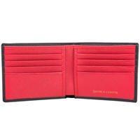 Гаманець чоловічий шкіряний Smith & Canova Devere Black - Red (26826 BLK - RED)