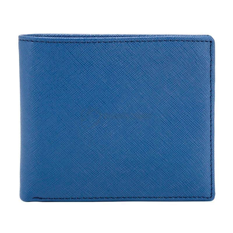 Гаманець чоловічий шкіряний Smith & Canova Devere Navy - Black (26826 NAVY - BLK)