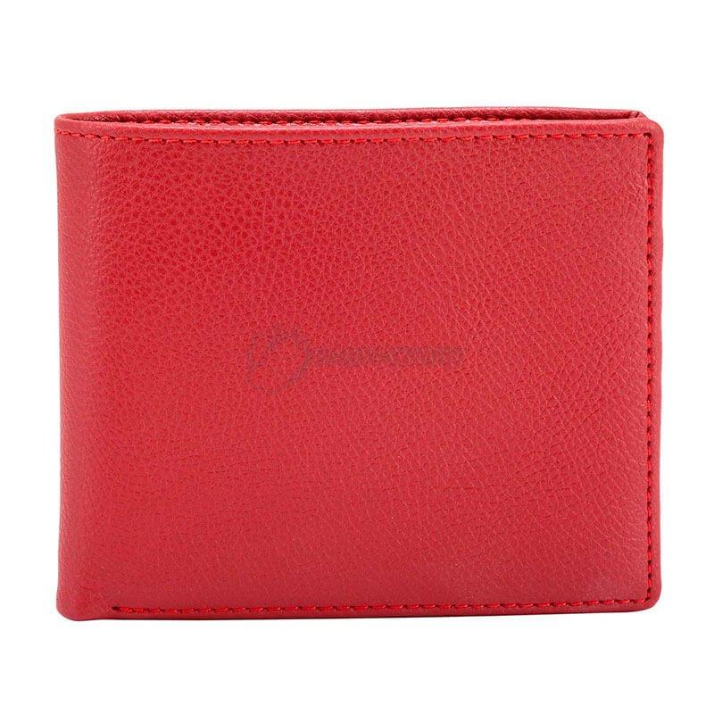 Гаманець чоловічий шкіряний Smith & Canova Devere Red - Black (26826 RED - BLK)
