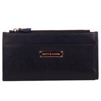 Гаманець жіночий шкіряний Smith & Canova Haxey Black (28538 BLK)